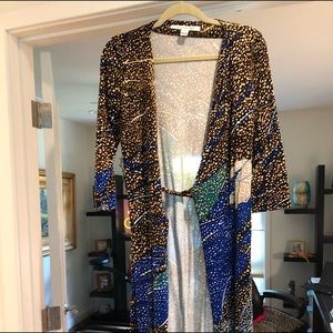 Beautiful DVF wrap dress